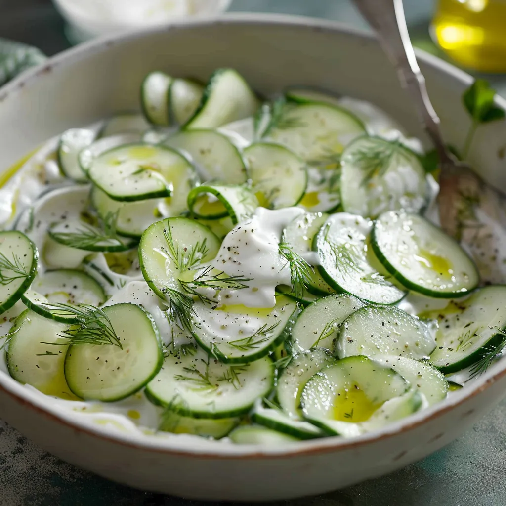 Ein großer, weißer Käsekuchen mit Zucchini und Mayonnaise.