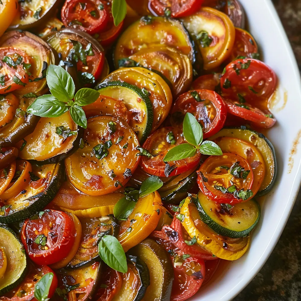 Ein großes, fülliges Beet mit vielen Zwiebeln und Tomaten.